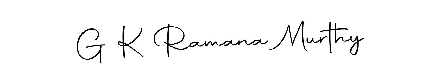 The best way (Autography-DOLnW) to make a short signature is to pick only two or three words in your name. The name G K Ramana Murthy include a total of six letters. For converting this name. G K Ramana Murthy signature style 10 images and pictures png