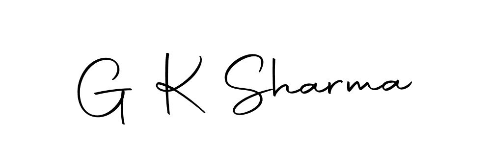 Also we have G K Sharma name is the best signature style. Create professional handwritten signature collection using Autography-DOLnW autograph style. G K Sharma signature style 10 images and pictures png