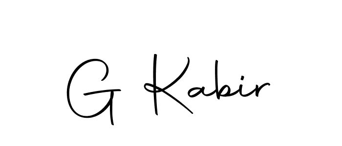 The best way (Autography-DOLnW) to make a short signature is to pick only two or three words in your name. The name G Kabir include a total of six letters. For converting this name. G Kabir signature style 10 images and pictures png