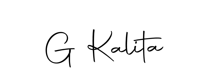 How to make G Kalita signature? Autography-DOLnW is a professional autograph style. Create handwritten signature for G Kalita name. G Kalita signature style 10 images and pictures png