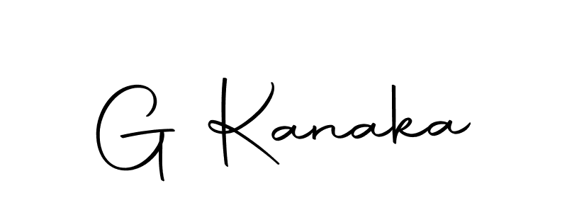 Create a beautiful signature design for name G Kanaka. With this signature (Autography-DOLnW) fonts, you can make a handwritten signature for free. G Kanaka signature style 10 images and pictures png