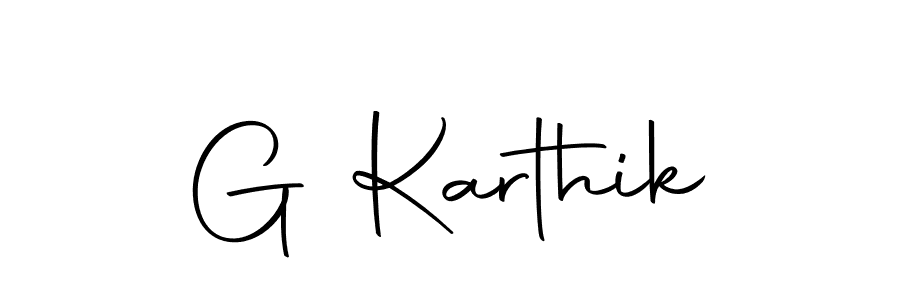 The best way (Autography-DOLnW) to make a short signature is to pick only two or three words in your name. The name G Karthik include a total of six letters. For converting this name. G Karthik signature style 10 images and pictures png