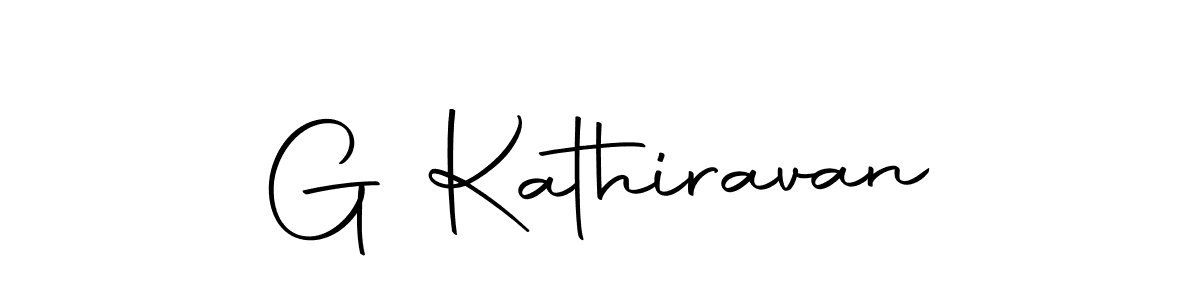 Design your own signature with our free online signature maker. With this signature software, you can create a handwritten (Autography-DOLnW) signature for name G Kathiravan. G Kathiravan signature style 10 images and pictures png