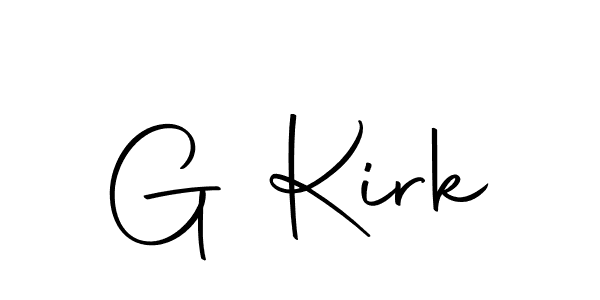 How to make G Kirk name signature. Use Autography-DOLnW style for creating short signs online. This is the latest handwritten sign. G Kirk signature style 10 images and pictures png