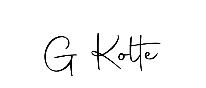 How to Draw G Kolte signature style? Autography-DOLnW is a latest design signature styles for name G Kolte. G Kolte signature style 10 images and pictures png