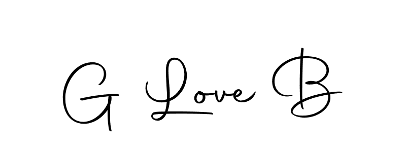 The best way (Autography-DOLnW) to make a short signature is to pick only two or three words in your name. The name G Love B include a total of six letters. For converting this name. G Love B signature style 10 images and pictures png