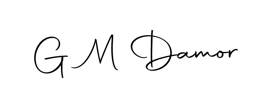 You should practise on your own different ways (Autography-DOLnW) to write your name (G M Damor) in signature. don't let someone else do it for you. G M Damor signature style 10 images and pictures png