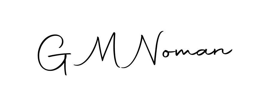 G M Noman stylish signature style. Best Handwritten Sign (Autography-DOLnW) for my name. Handwritten Signature Collection Ideas for my name G M Noman. G M Noman signature style 10 images and pictures png