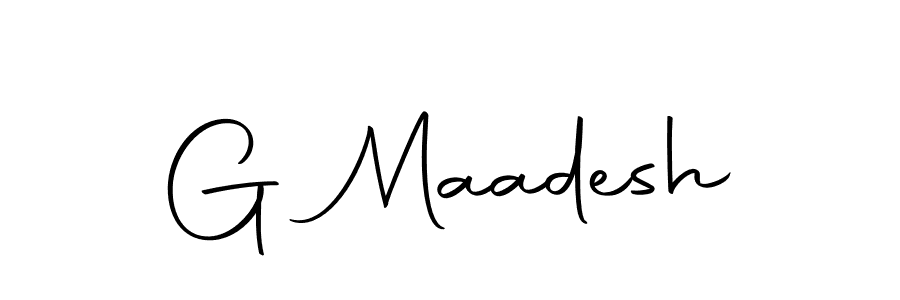 Also we have G Maadesh name is the best signature style. Create professional handwritten signature collection using Autography-DOLnW autograph style. G Maadesh signature style 10 images and pictures png