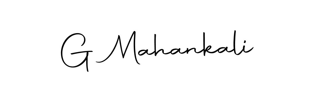 G Mahankali stylish signature style. Best Handwritten Sign (Autography-DOLnW) for my name. Handwritten Signature Collection Ideas for my name G Mahankali. G Mahankali signature style 10 images and pictures png