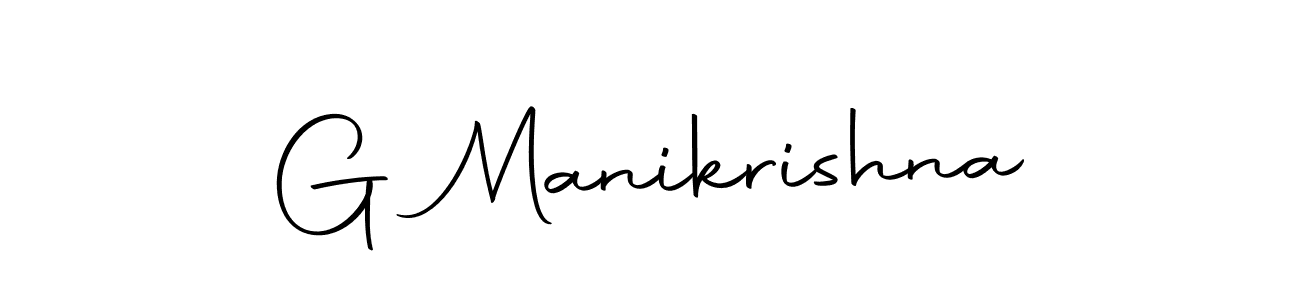 How to make G Manikrishna signature? Autography-DOLnW is a professional autograph style. Create handwritten signature for G Manikrishna name. G Manikrishna signature style 10 images and pictures png
