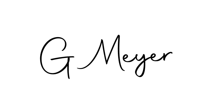 Make a beautiful signature design for name G Meyer. With this signature (Autography-DOLnW) style, you can create a handwritten signature for free. G Meyer signature style 10 images and pictures png
