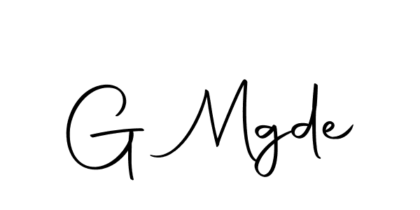 Also we have G Mgde name is the best signature style. Create professional handwritten signature collection using Autography-DOLnW autograph style. G Mgde signature style 10 images and pictures png