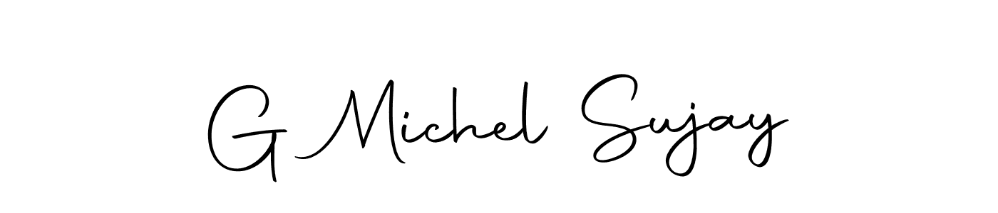 Here are the top 10 professional signature styles for the name G Michel Sujay. These are the best autograph styles you can use for your name. G Michel Sujay signature style 10 images and pictures png