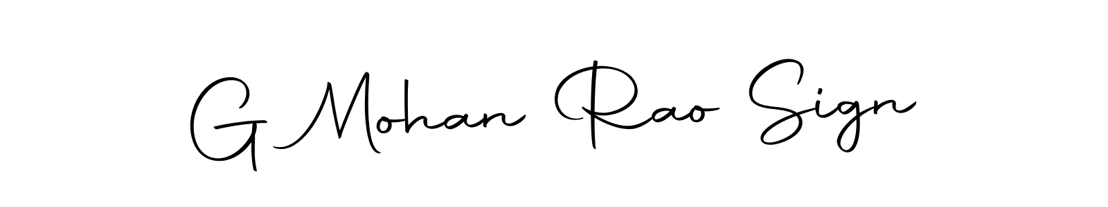 G Mohan Rao Sign stylish signature style. Best Handwritten Sign (Autography-DOLnW) for my name. Handwritten Signature Collection Ideas for my name G Mohan Rao Sign. G Mohan Rao Sign signature style 10 images and pictures png