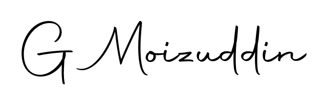 Practice writing G Moizuddin with the flow of Autography-DOLnW lettering. A fantastic source of inspiration for developing your personal signature style. G Moizuddin signature style 10 images and pictures png
