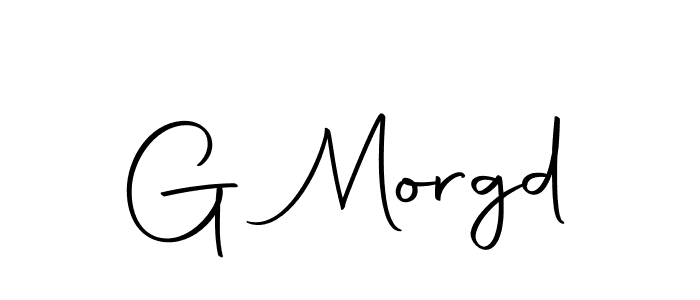 Design your own signature with our free online signature maker. With this signature software, you can create a handwritten (Autography-DOLnW) signature for name G Morgd. G Morgd signature style 10 images and pictures png