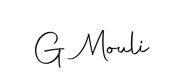 You should practise on your own different ways (Autography-DOLnW) to write your name (G Mouli) in signature. don't let someone else do it for you. G Mouli signature style 10 images and pictures png