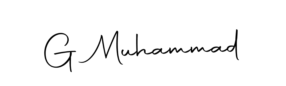 You should practise on your own different ways (Autography-DOLnW) to write your name (G Muhammad) in signature. don't let someone else do it for you. G Muhammad signature style 10 images and pictures png