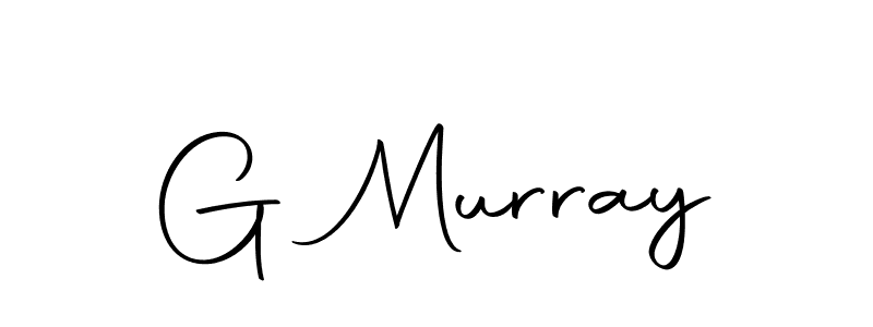 How to make G Murray signature? Autography-DOLnW is a professional autograph style. Create handwritten signature for G Murray name. G Murray signature style 10 images and pictures png