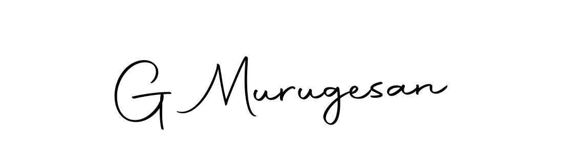 Also we have G Murugesan name is the best signature style. Create professional handwritten signature collection using Autography-DOLnW autograph style. G Murugesan signature style 10 images and pictures png