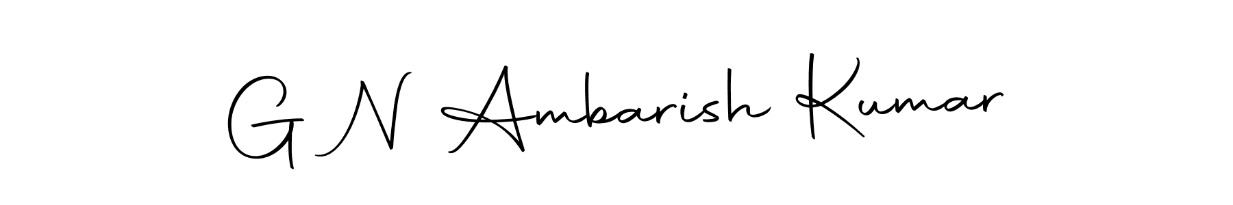 if you are searching for the best signature style for your name G N Ambarish Kumar. so please give up your signature search. here we have designed multiple signature styles  using Autography-DOLnW. G N Ambarish Kumar signature style 10 images and pictures png