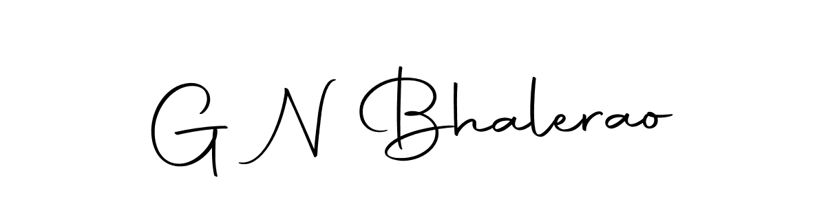 The best way (Autography-DOLnW) to make a short signature is to pick only two or three words in your name. The name G N Bhalerao include a total of six letters. For converting this name. G N Bhalerao signature style 10 images and pictures png