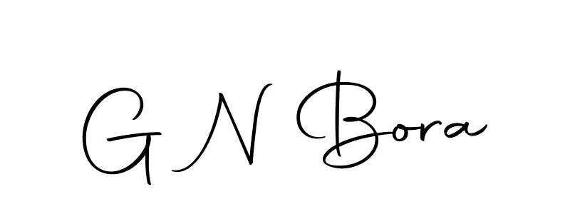 Also we have G N Bora name is the best signature style. Create professional handwritten signature collection using Autography-DOLnW autograph style. G N Bora signature style 10 images and pictures png