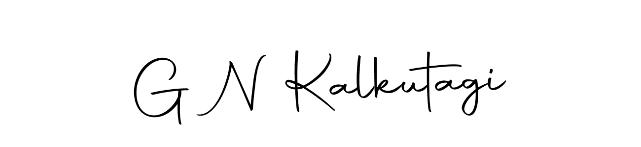 Make a beautiful signature design for name G N Kalkutagi. With this signature (Autography-DOLnW) style, you can create a handwritten signature for free. G N Kalkutagi signature style 10 images and pictures png