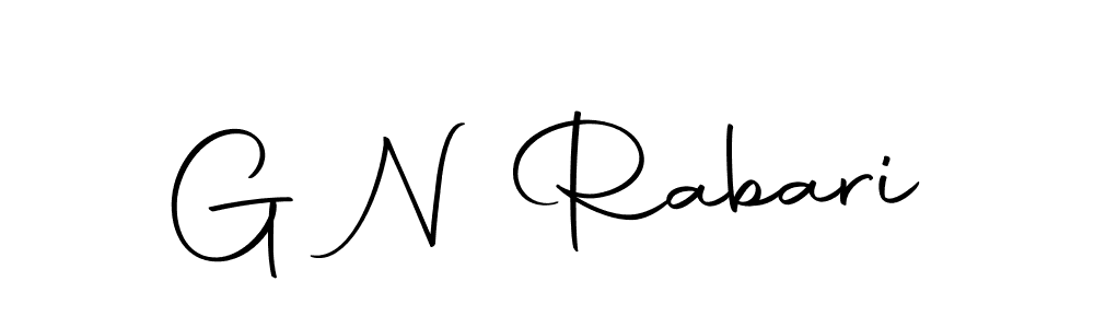 Use a signature maker to create a handwritten signature online. With this signature software, you can design (Autography-DOLnW) your own signature for name G N Rabari. G N Rabari signature style 10 images and pictures png