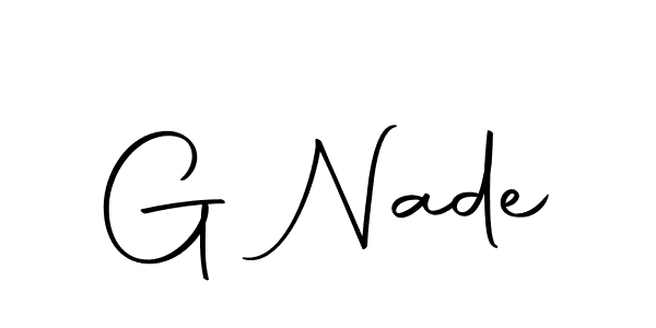 It looks lik you need a new signature style for name G Nade. Design unique handwritten (Autography-DOLnW) signature with our free signature maker in just a few clicks. G Nade signature style 10 images and pictures png