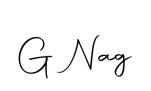 How to make G Nag signature? Autography-DOLnW is a professional autograph style. Create handwritten signature for G Nag name. G Nag signature style 10 images and pictures png