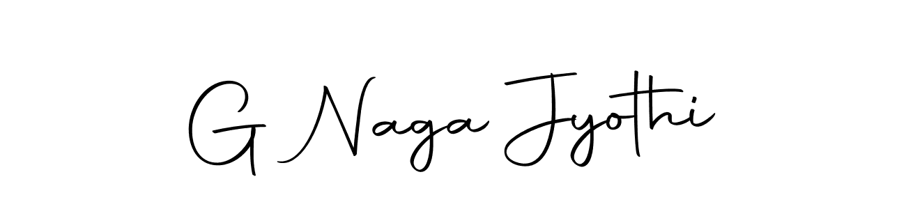 How to make G Naga Jyothi signature? Autography-DOLnW is a professional autograph style. Create handwritten signature for G Naga Jyothi name. G Naga Jyothi signature style 10 images and pictures png