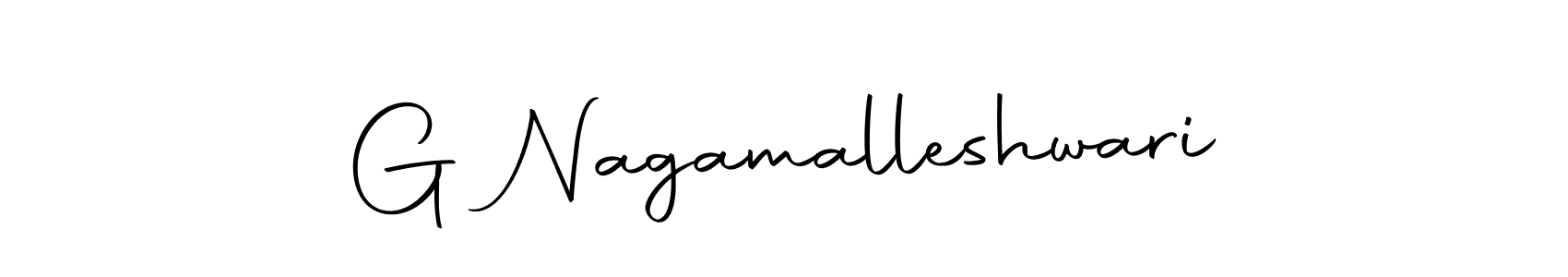 Also we have G Nagamalleshwari name is the best signature style. Create professional handwritten signature collection using Autography-DOLnW autograph style. G Nagamalleshwari signature style 10 images and pictures png