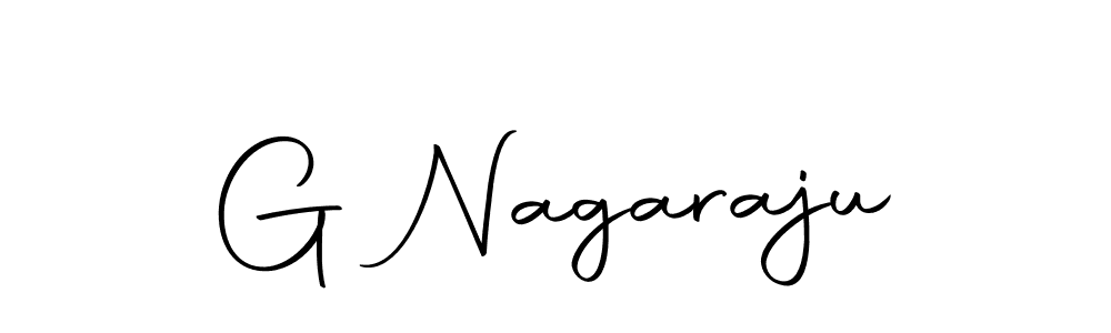 Make a beautiful signature design for name G Nagaraju. With this signature (Autography-DOLnW) style, you can create a handwritten signature for free. G Nagaraju signature style 10 images and pictures png