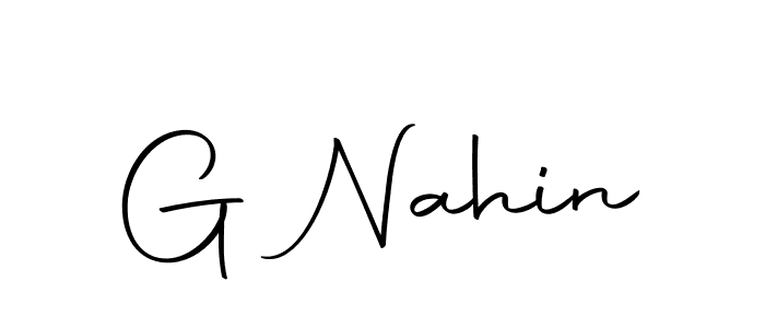 G Nahin stylish signature style. Best Handwritten Sign (Autography-DOLnW) for my name. Handwritten Signature Collection Ideas for my name G Nahin. G Nahin signature style 10 images and pictures png