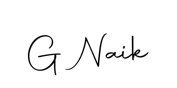 Make a beautiful signature design for name G Naik. Use this online signature maker to create a handwritten signature for free. G Naik signature style 10 images and pictures png