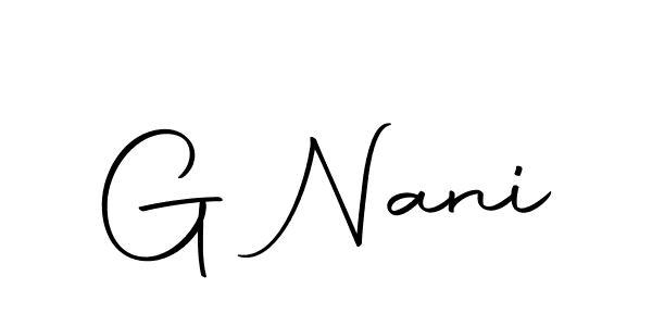 G Nani stylish signature style. Best Handwritten Sign (Autography-DOLnW) for my name. Handwritten Signature Collection Ideas for my name G Nani. G Nani signature style 10 images and pictures png