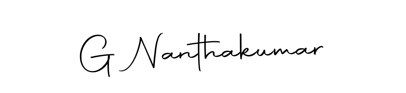 Similarly Autography-DOLnW is the best handwritten signature design. Signature creator online .You can use it as an online autograph creator for name G Nanthakumar. G Nanthakumar signature style 10 images and pictures png