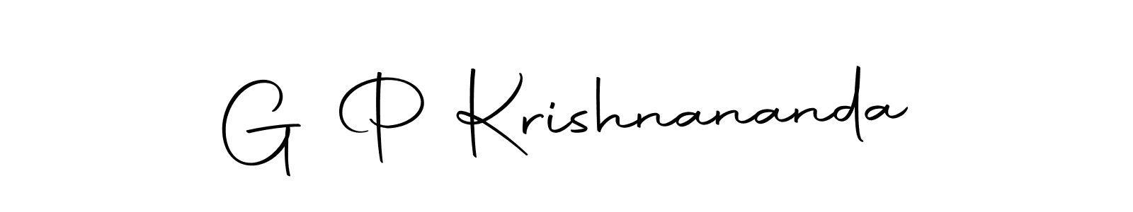 Make a short G P Krishnananda signature style. Manage your documents anywhere anytime using Autography-DOLnW. Create and add eSignatures, submit forms, share and send files easily. G P Krishnananda signature style 10 images and pictures png