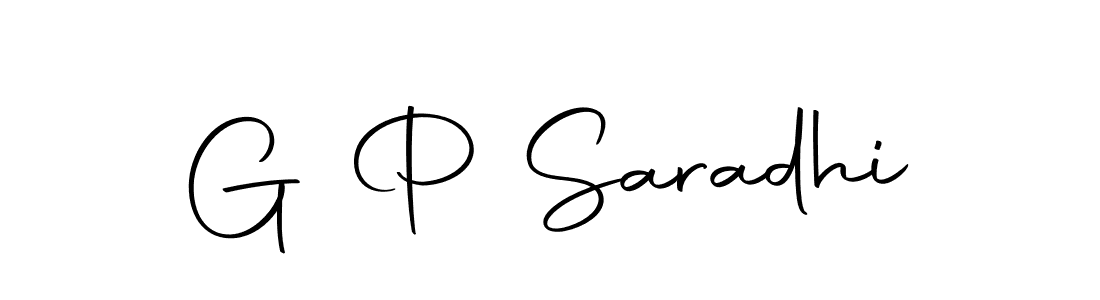 You should practise on your own different ways (Autography-DOLnW) to write your name (G P Saradhi) in signature. don't let someone else do it for you. G P Saradhi signature style 10 images and pictures png