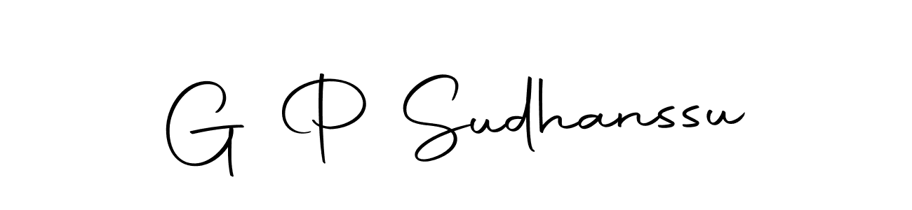 Similarly Autography-DOLnW is the best handwritten signature design. Signature creator online .You can use it as an online autograph creator for name G P Sudhanssu. G P Sudhanssu signature style 10 images and pictures png
