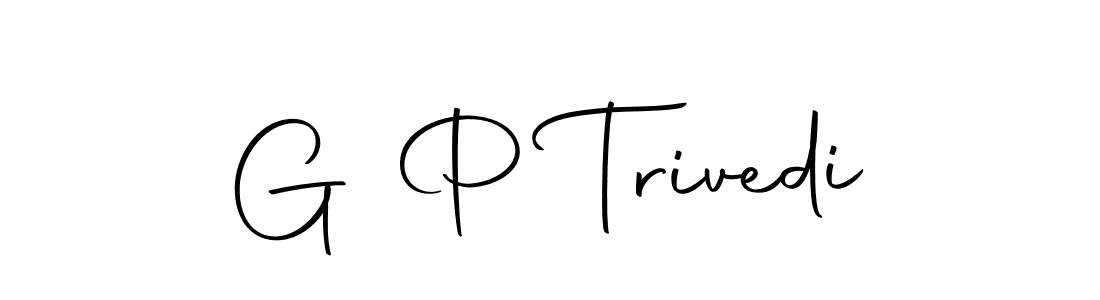 Also we have G P Trivedi name is the best signature style. Create professional handwritten signature collection using Autography-DOLnW autograph style. G P Trivedi signature style 10 images and pictures png