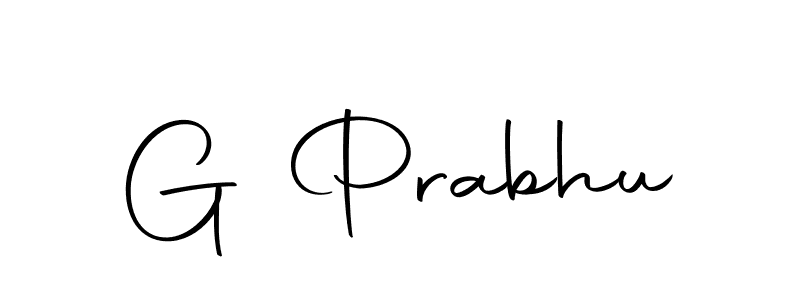 Make a beautiful signature design for name G Prabhu. With this signature (Autography-DOLnW) style, you can create a handwritten signature for free. G Prabhu signature style 10 images and pictures png