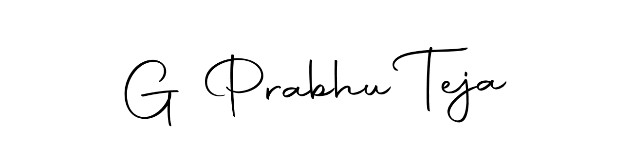 Make a beautiful signature design for name G Prabhu Teja. Use this online signature maker to create a handwritten signature for free. G Prabhu Teja signature style 10 images and pictures png