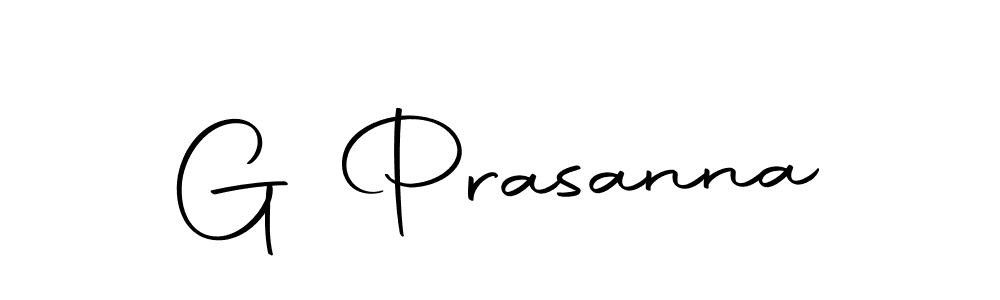 Make a beautiful signature design for name G Prasanna. With this signature (Autography-DOLnW) style, you can create a handwritten signature for free. G Prasanna signature style 10 images and pictures png