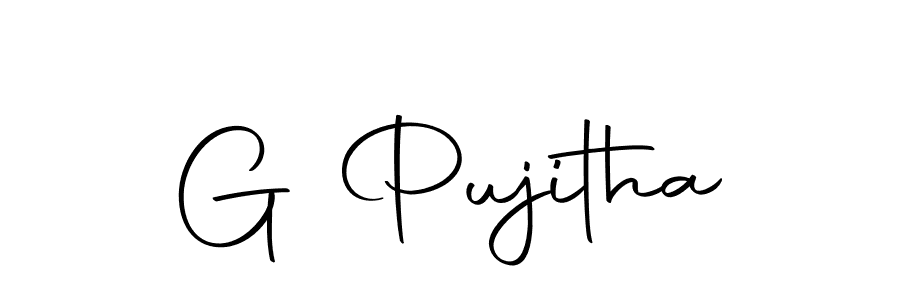 Best and Professional Signature Style for G Pujitha. Autography-DOLnW Best Signature Style Collection. G Pujitha signature style 10 images and pictures png