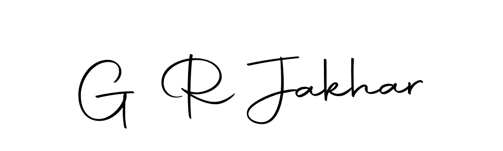 Design your own signature with our free online signature maker. With this signature software, you can create a handwritten (Autography-DOLnW) signature for name G R Jakhar. G R Jakhar signature style 10 images and pictures png