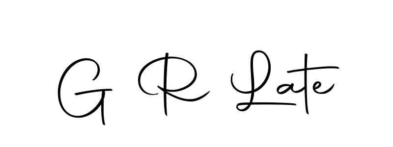 You should practise on your own different ways (Autography-DOLnW) to write your name (G R Late) in signature. don't let someone else do it for you. G R Late signature style 10 images and pictures png