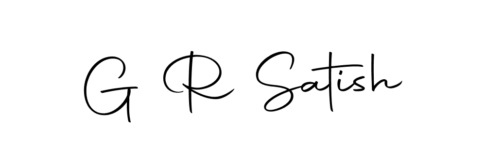 if you are searching for the best signature style for your name G R Satish. so please give up your signature search. here we have designed multiple signature styles  using Autography-DOLnW. G R Satish signature style 10 images and pictures png